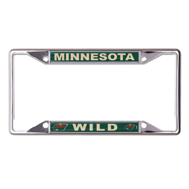 Minnesota Wild MEGA Lic Plt Frame S/S Printed