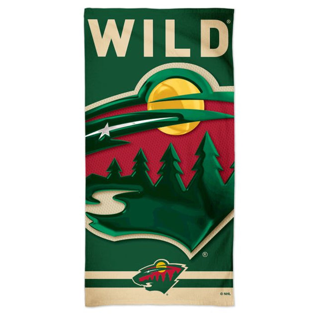 Minnesota Wild Spectra Beach Towel 30" x 60"