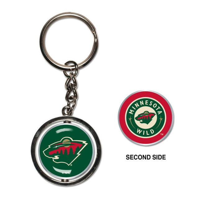 Llavero de Minnesota Wild Spinner