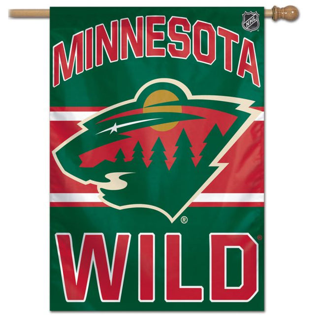 Minnesota Wild Vertical Flag 28" x 40"