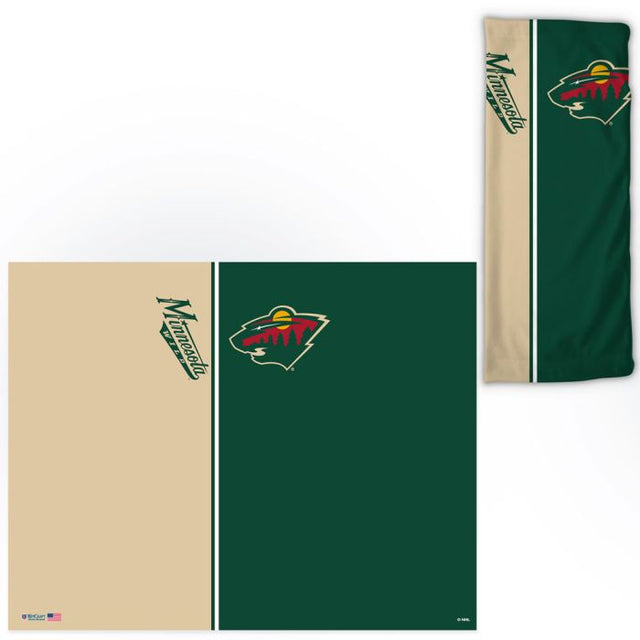 Envolturas para fanáticos de Minnesota Wild con división vertical