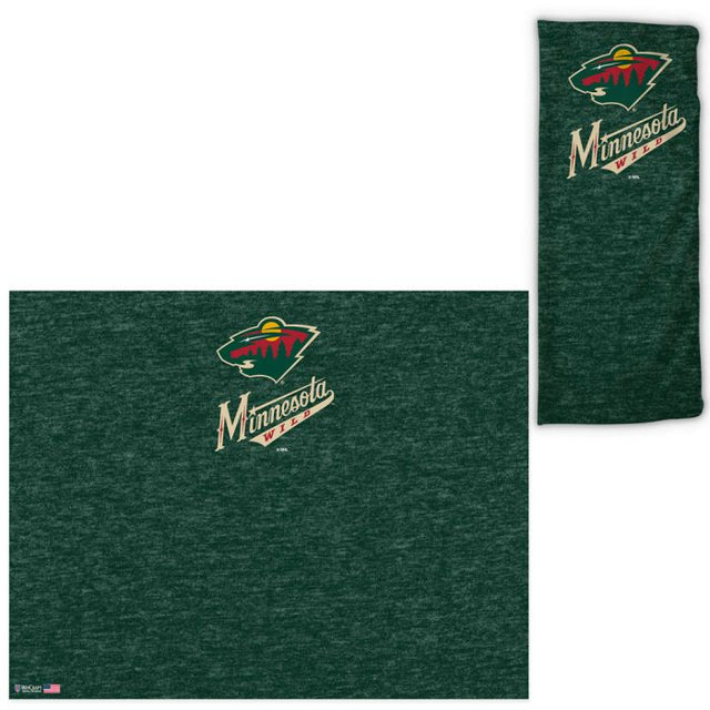 Envolturas para fanáticos con motivos jaspeados de Minnesota Wild