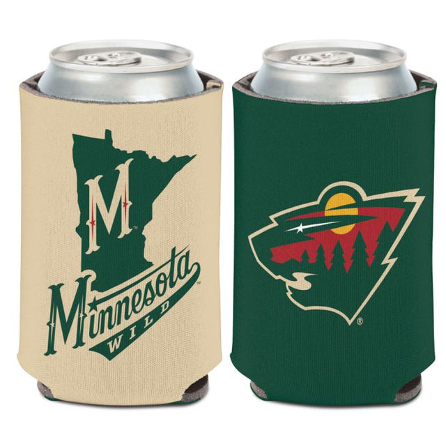 Enfriador de lata Minnesota Wild State de 12 oz.