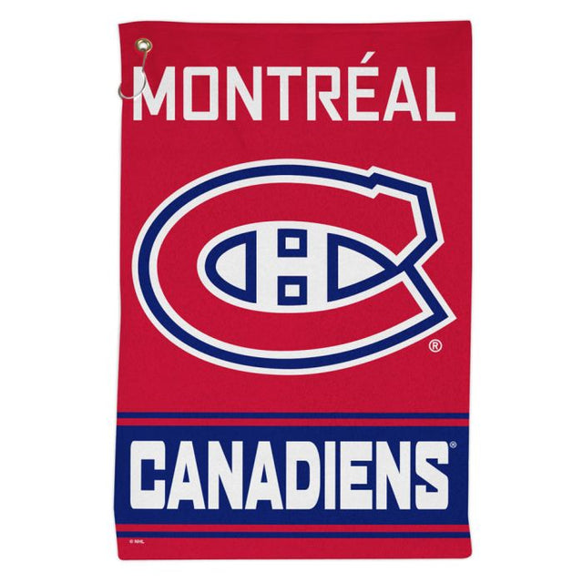 Toalla deportiva de 16 x 25 de los Montreal Canadiens