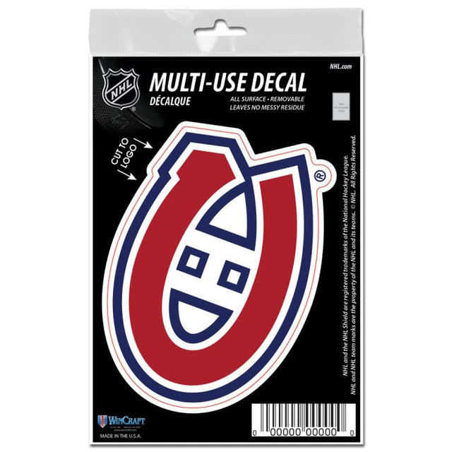 Montreal Canadiens All Surface Decals 3" x 5"