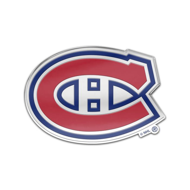 Insignia de auto de los Montreal Canadiens con color