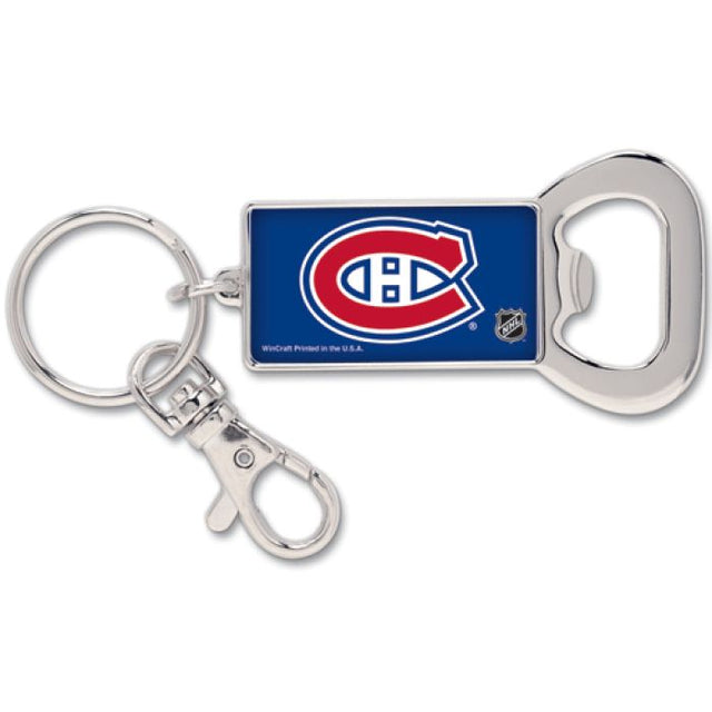 Montreal Canadiens Bottle Opener Key Ring Rectangle