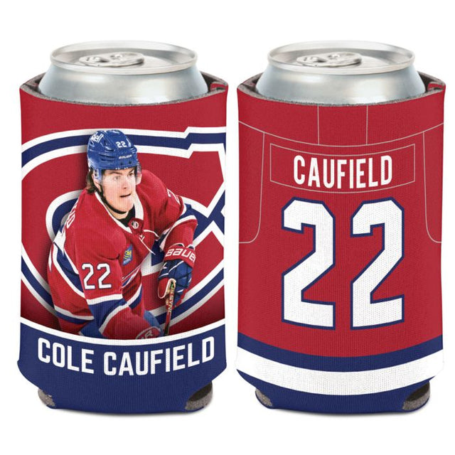 Montreal Canadiens Can Cooler 12 oz. Cole Caufield