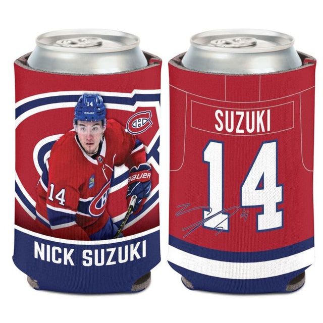 Montreal Canadiens Can Cooler 12 oz. Nick Suzuki