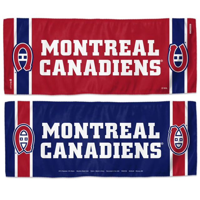 Montreal Canadiens Cooling Towel 12" x 30"