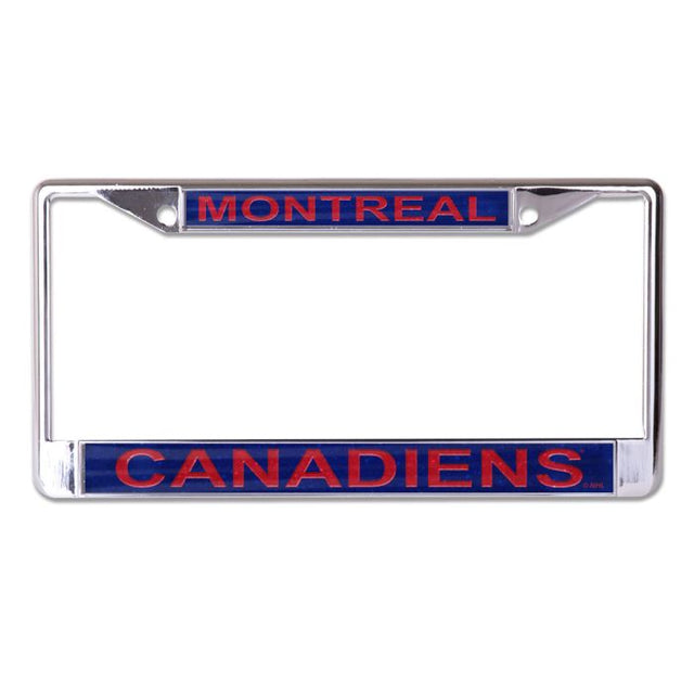 Montreal Canadiens GLITTER Lic Plt Frame S/L Printed