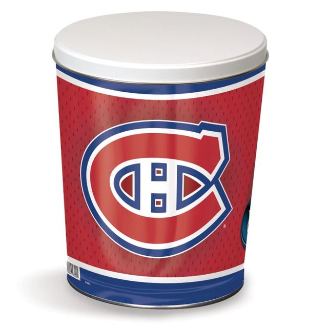 Lata de regalo cónica de los Montreal Canadiens de 3 galones