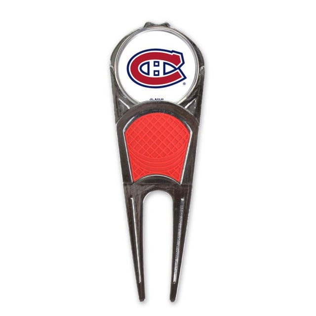 Herramienta para reparar marcas de pelotas de golf de los Montreal Canadiens*