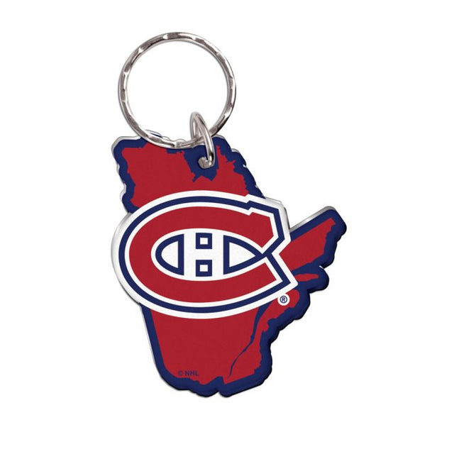 Llavero de los Montreal Canadiens con forma libre