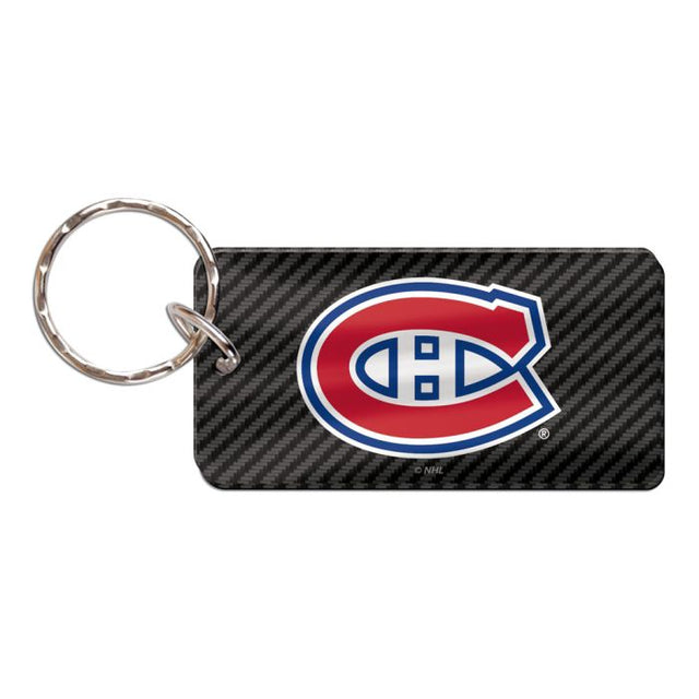 Llavero rectangular de los Montreal Canadiens