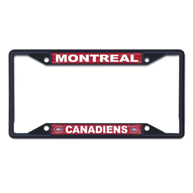 Montreal Canadiens Lic Plt Frame S/S