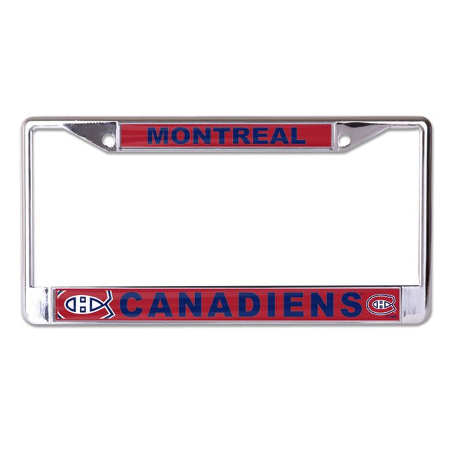 Montreal Canadiens MEGA Lic Plt Frame S/L Printed