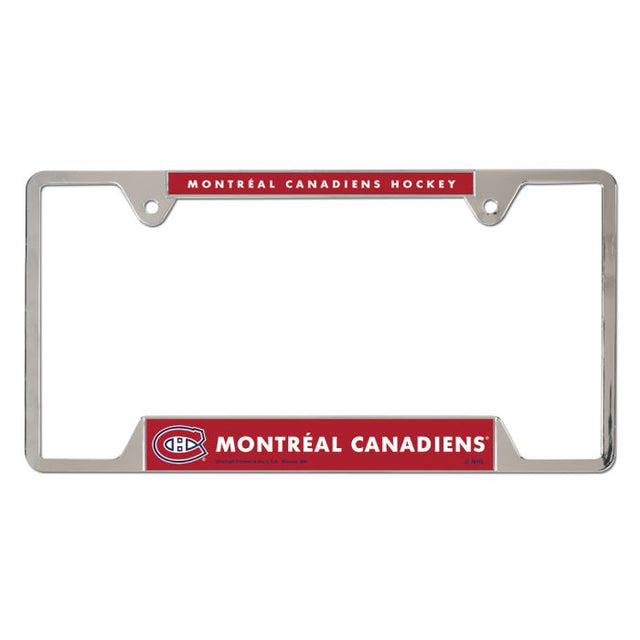 Montreal Canadiens Metal License Plate Frame