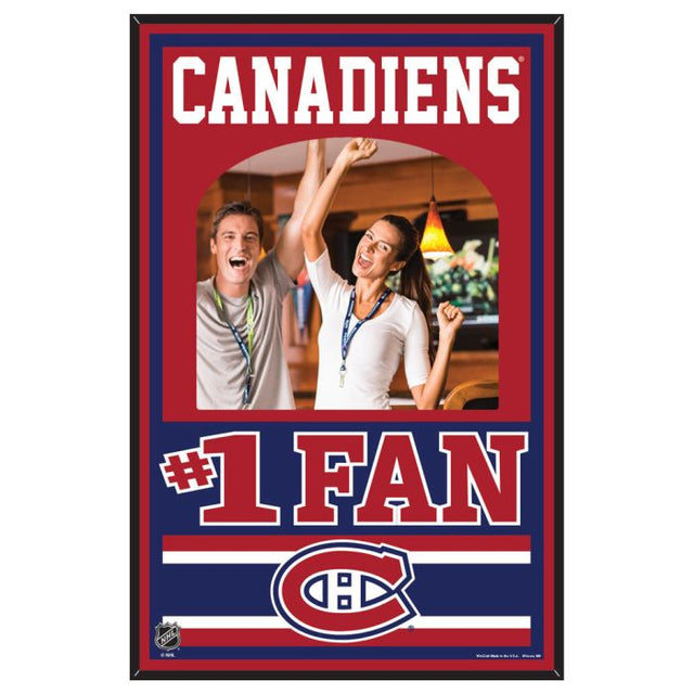 Montreal Canadiens Mirror Wood Sign