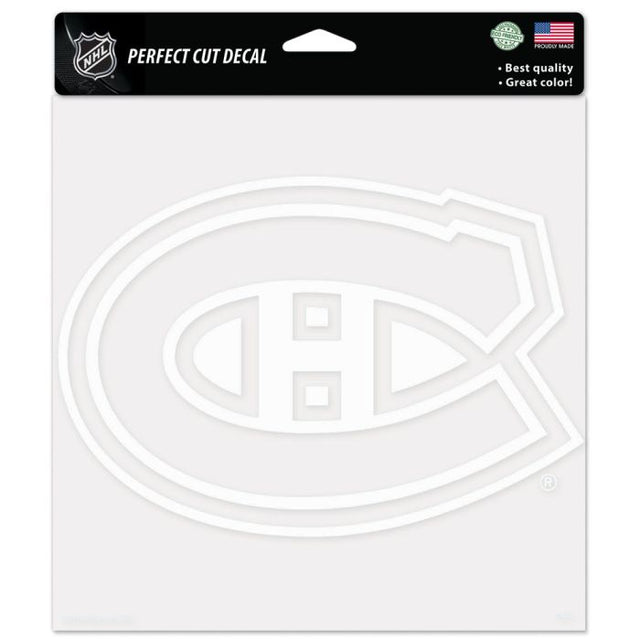 Montreal Canadiens Perfect Cut Decals 8" x 8"