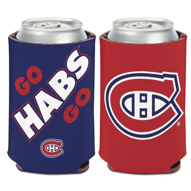 Enfriador de lata SLOGAN de Montreal Canadiens de 12 oz.