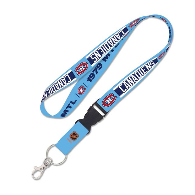 Montreal Canadiens Special Edition Lanyard w/detachable buckle 1"