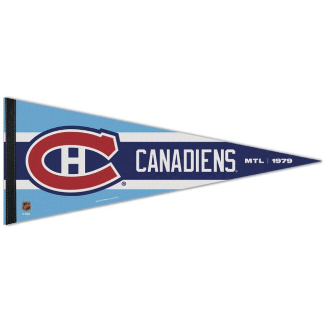 Banderín de edición especial de los Montreal Canadiens de 12" x 30"