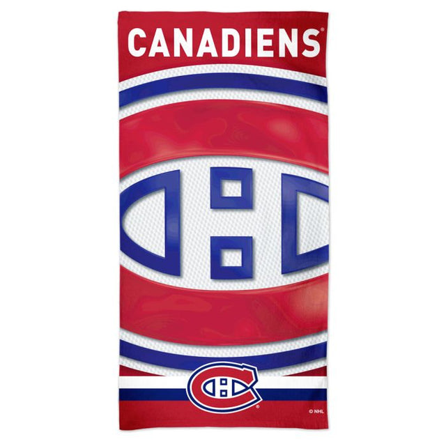 Montreal Canadiens Spectra Beach Towel 30" x 60"