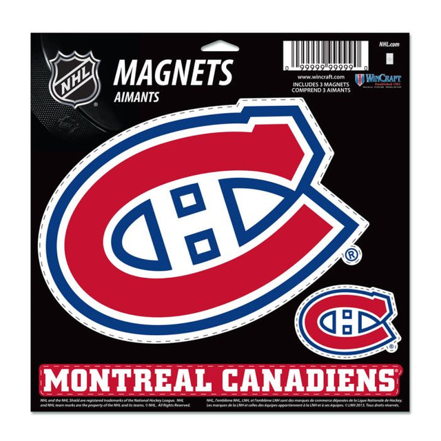 Montreal Canadiens Vinyl Magnet 11" x 11"