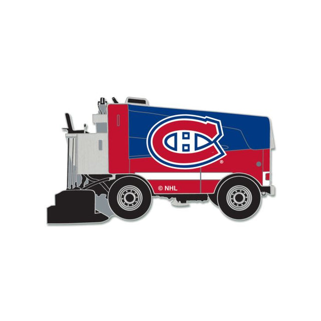 Tarjeta de joyería con pin de colección Zamboni de los Montreal Canadiens