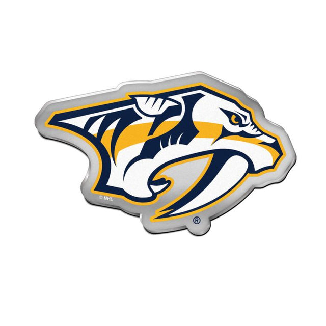 Emblema acrílico para automóvil de los Nashville Predators