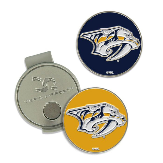 Clip para gorra y marcadores de Nashville Predators