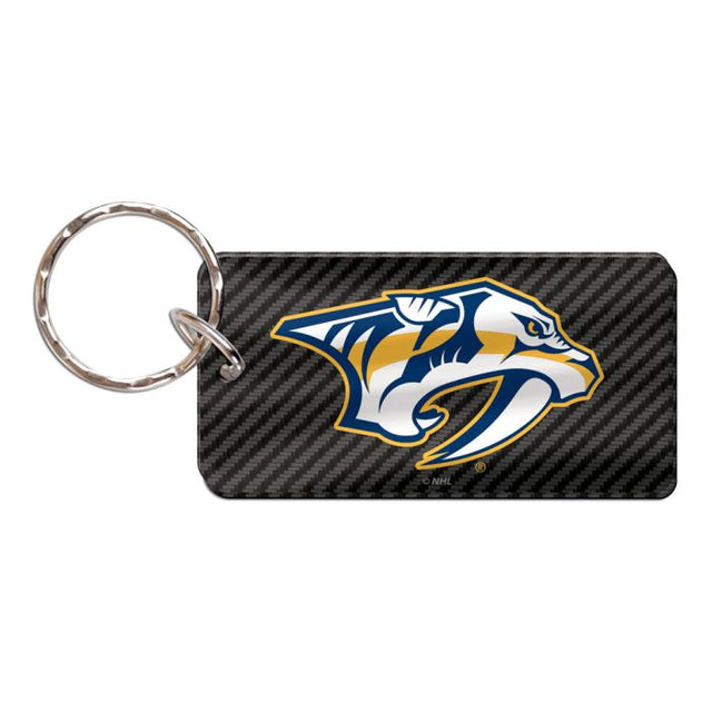 Nashville Predators Keychain Rectangle