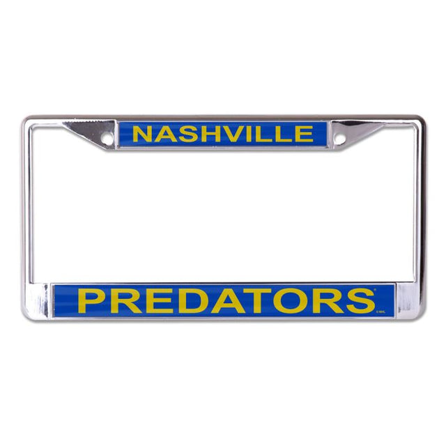 Nashville Predators Lic Plt Frame S/L Printed