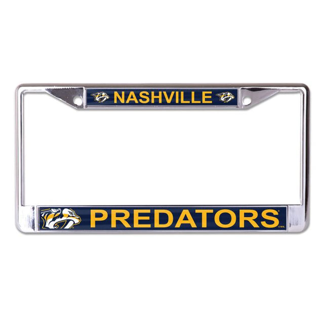 Nashville Predators MEGA Lic Plt Frame S/L Printed