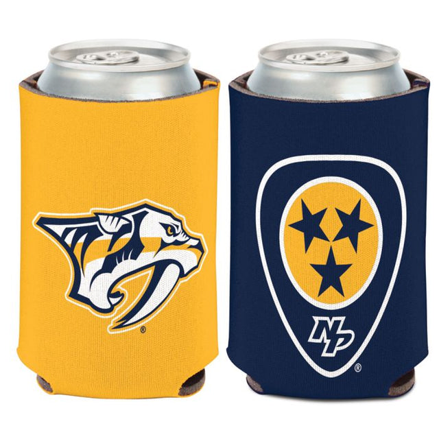 Enfriador de latas Nashville Predators NPREDCANCO-P1 de 12 oz.