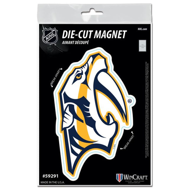 Nashville Predators Outdoor Magnets 3" x 5"