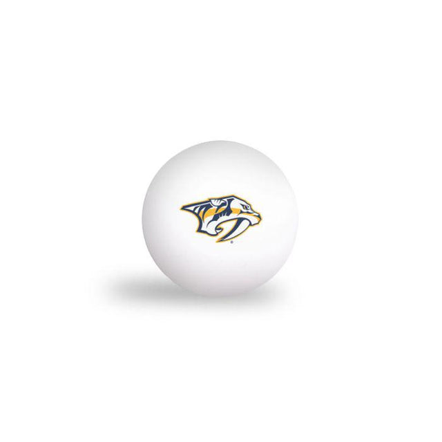 Pelotas de ping pong de los Nashville Predators (paquete de 6)