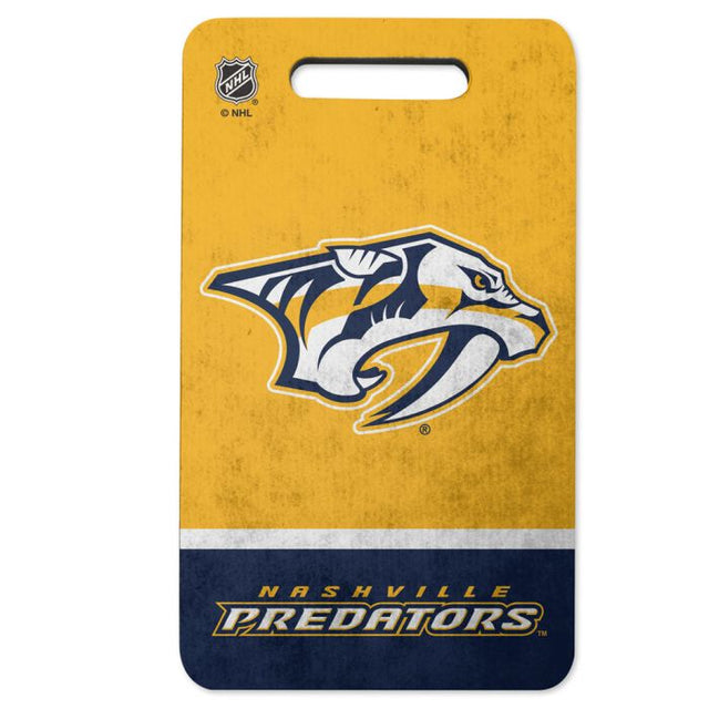 Cojín de asiento de Nashville Predators: almohadilla para rodillas de 10 x 17