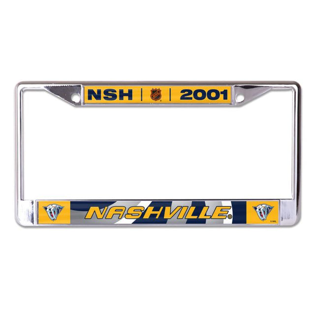 Nashville Predators Special Edition Lic Plt Frame S/L Printed