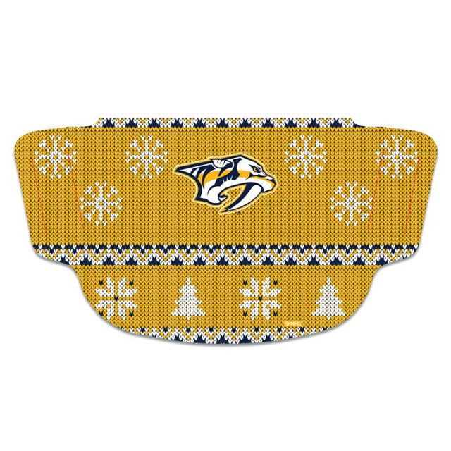 Nashville Predators / Suéter feo Suéter feo Máscara de fanático Cubre cara