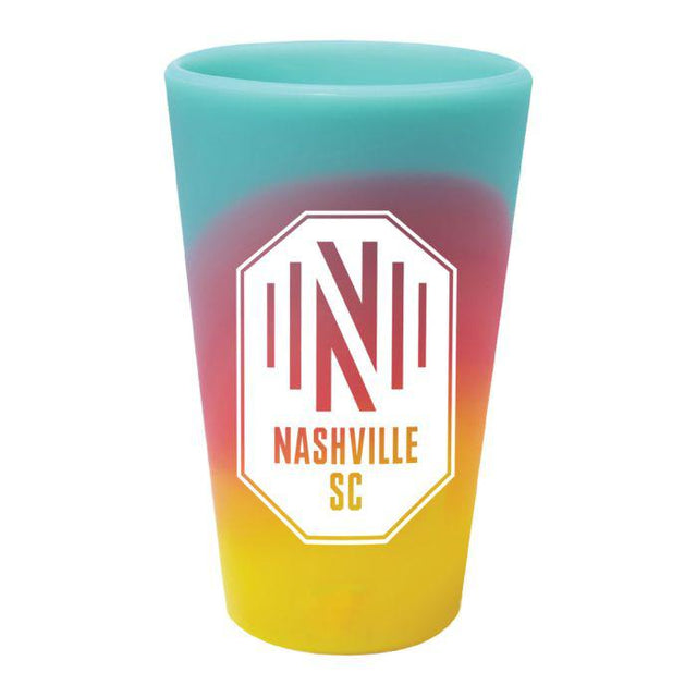 Vaso de pinta de silicona de 16 oz de Nashville SC Fashion