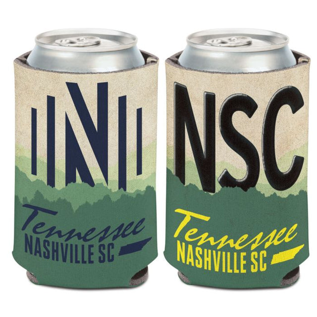 Enfriador de latas Nashville SC PLATE de 12 oz.