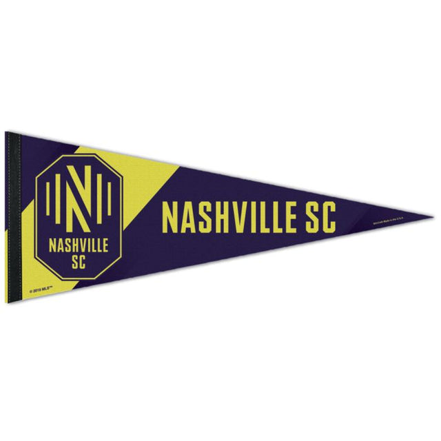 Banderín premium de Nashville SC de 12" x 30"