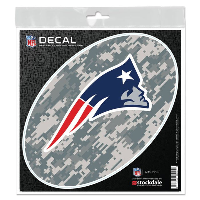 New England Patriots CAMO All Surface Decal 6" x 6"