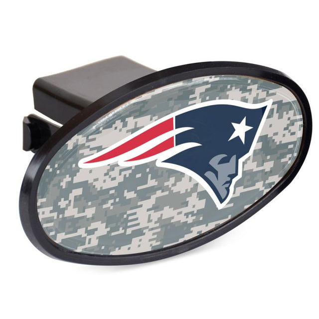 New England Patriots CAMO Oval 2" Hitch Receiver