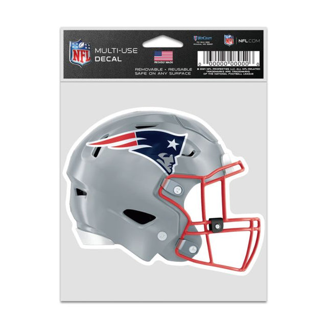 New England Patriots Helmet Fan Decals 3.75" x 5"