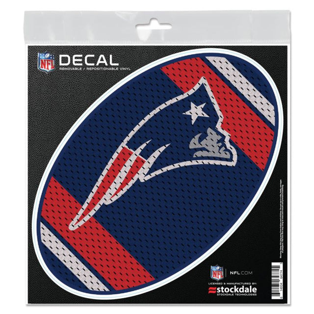 New England Patriots JERSEY All Surface Decal 6" x 6"