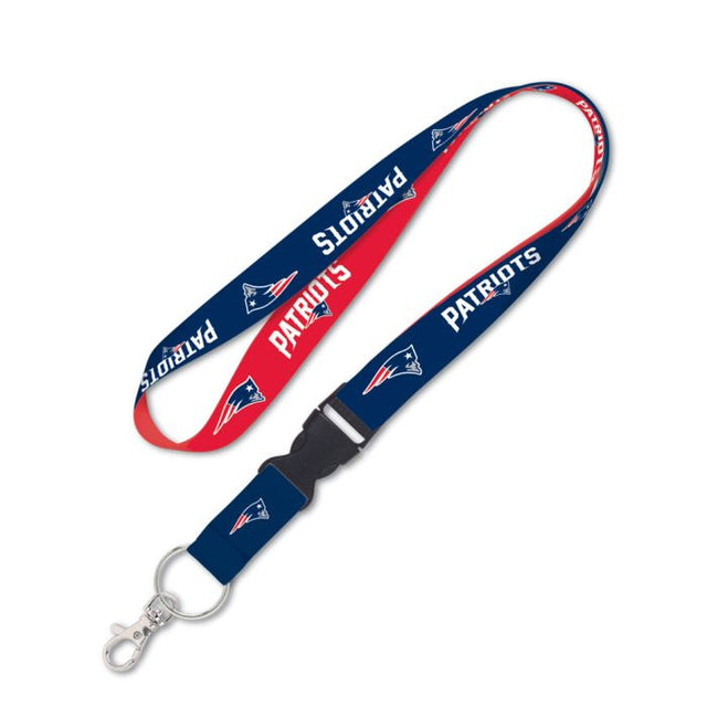 New England Patriots Lanyard w/detachable buckle 1"