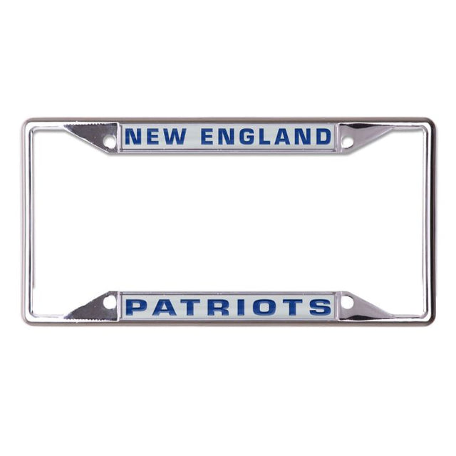 New England Patriots Lic Plt Frame S/S Printed